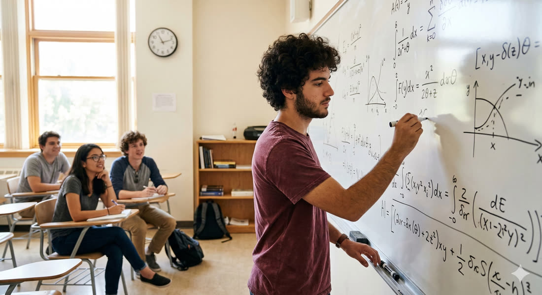 Salle de classe au Lycée Condorcet