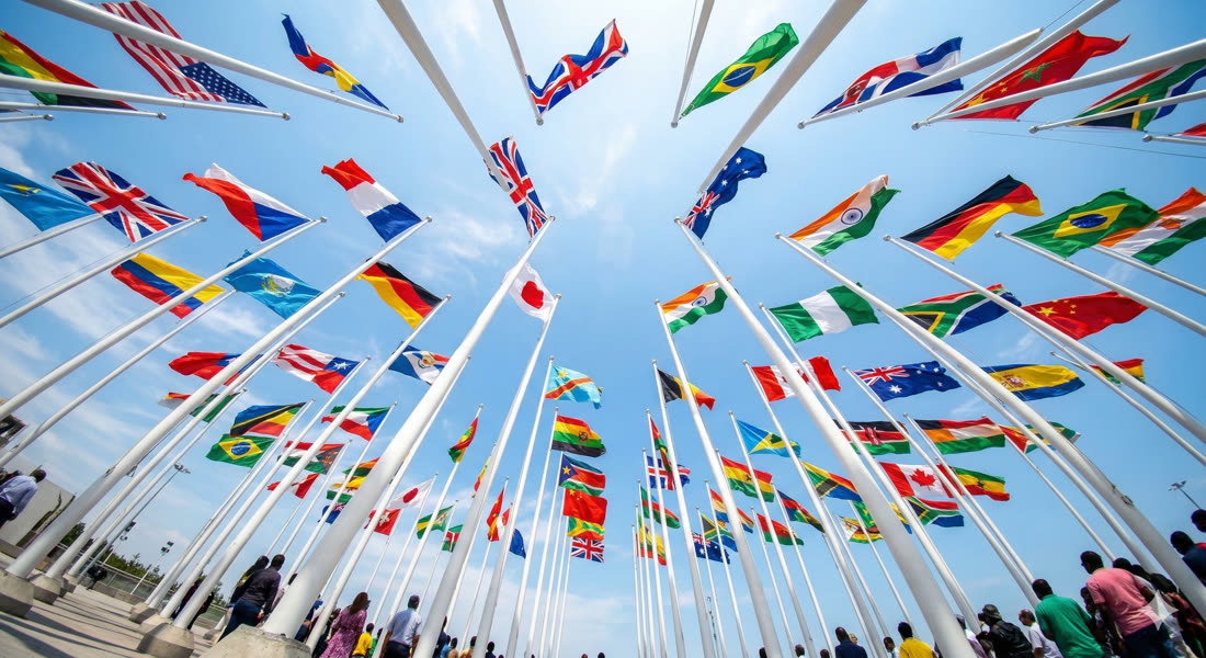 Drapeaux internationaux